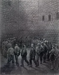 Newgate - Cortile di esercizio, da 